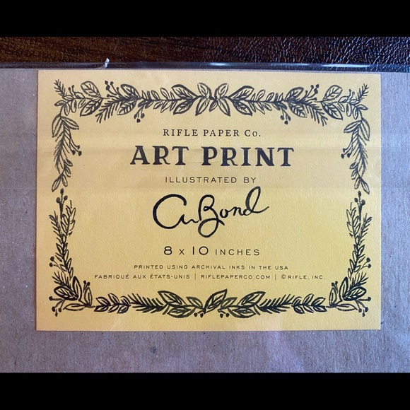 Rifle Paper Co. print by Anna Bond animals marching. So cute! - Picture 2 of 6